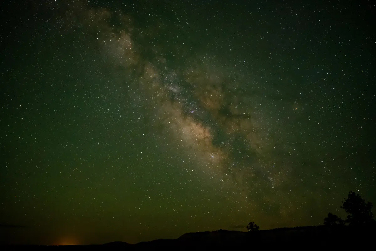 The Milky Way above Bryce Canyon National Park