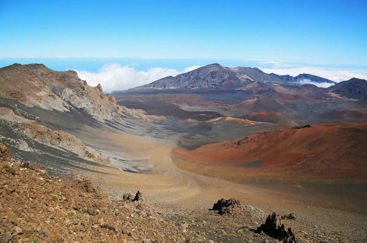 A view in Haleakalā National Park